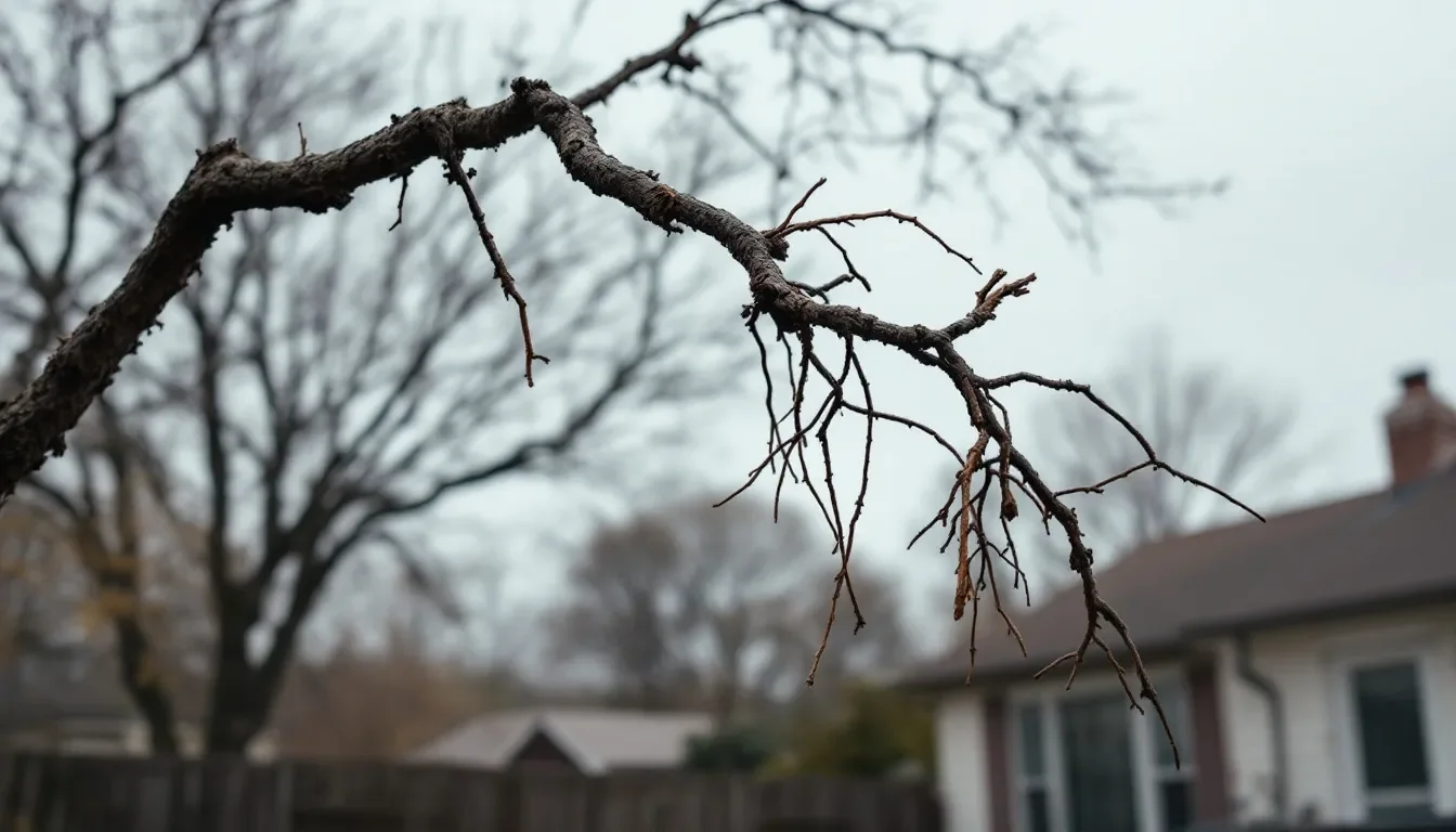 Leaning Tree Removal in Amarillo